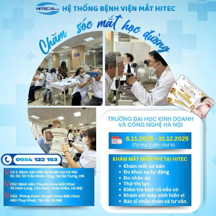 hitec-trien-khai-chuong-trinh-kham-mat-mien-phi-cho-giang-vien-va-sinh-vien-truong-dai-hoc-kinh-doanh-va-cong-nghe-ha-noi